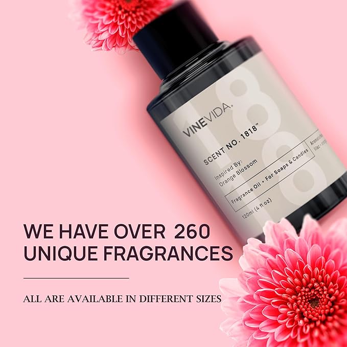 VINEVIDA [16oz] Eternity (Men) Fragrance Oil for Candle Making - Natural Candle Oil Scents - Soap Making Essential Oil - Made in USA