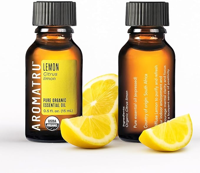 Focus Essential Oil Kit – Rosemary, Peppermint, Lemon, and Grapefruit – Organic & Wildcrafted – ISO Certified – No Synthetic Fillers – Ethically Sourced