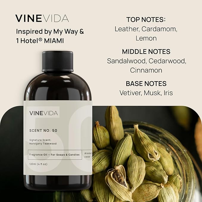 VINEVIDA (32oz) Hotel Fragrance Diffuser Oil - Hotel Scents for Home - Cold Air Diffuser Oil - Essential Oil - Scent No.1000 Inspired by My Way
