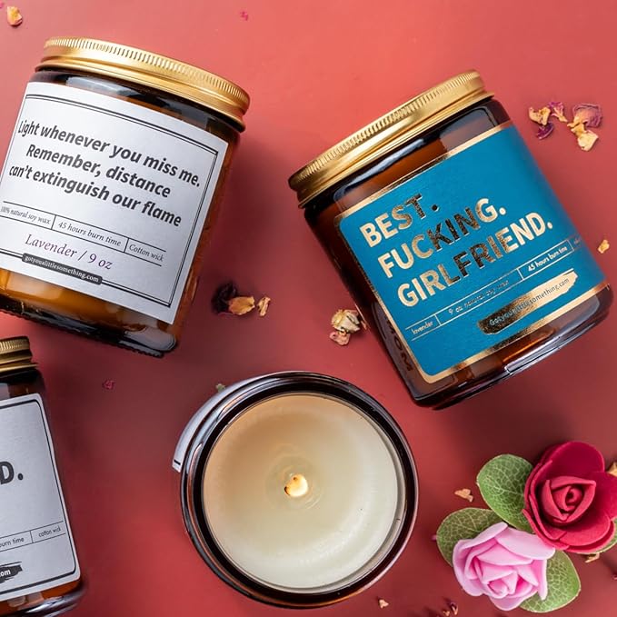 Gift for Girlfriend for Birthday, Valentines Day, Anniversary - Funny Birthday Gifts for Girlfriend | Romantic Present Idea from Boyfriend for Couples Anniversary | Valentine Day Present for Her Women