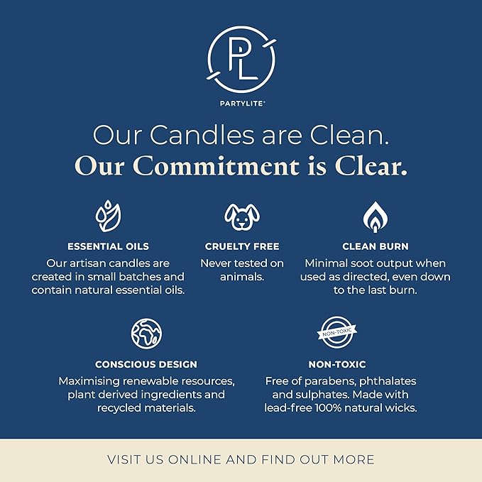 PartyLite Set of 12 Tea Lights Candles, Creamy Coconut Milk with Orange Flower Scent, Aromatherapy Scented Candles Gift Set, Up to 4 to 6 Hours Burn Time