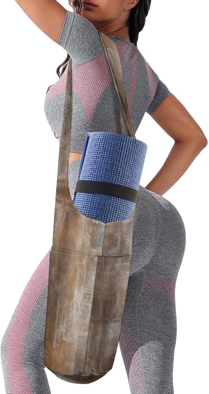KKdskkds Fantasy Evil EyesYoga Mat Bag Large Opening Long Tote Yoga Mat with Pocket Fit Most Size Mats