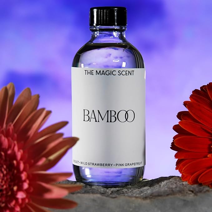 The Magic Scent Bamboo Diffuser Oil - Hotel & Home Luxury Scents Inspired by The Four Seasons, Bora Bora - Diffuser Oil Scents for Home Designed for Use in All Diffusers - 16.9 fl oz, 500 mL