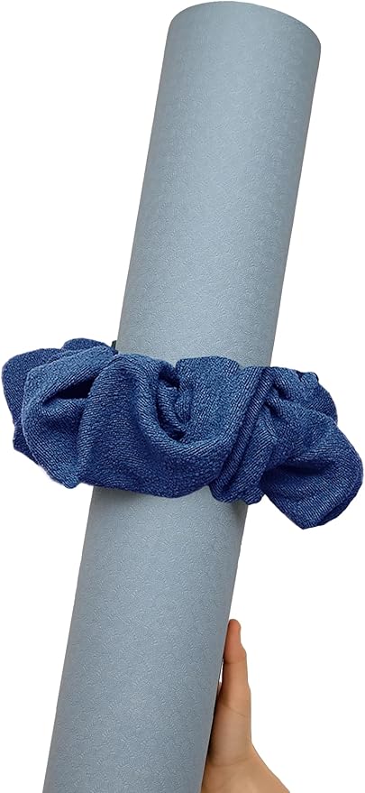 Mirmire Yoga Mat Scrunchie - Holds Your Yoga Mat in Style - Durable & Elasticity Fabric - Fits All Standard Yoga Mats (mat not included)