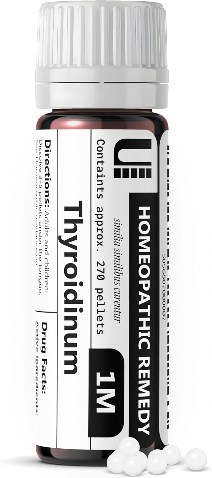 Thyroidinum 1M Homeopathic Remedy, 270 Pellets