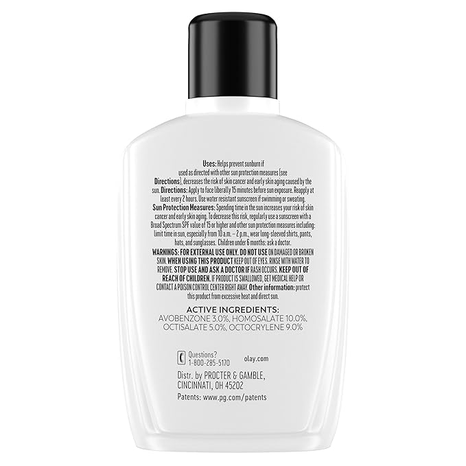 Olay Complete+ Face Moisturizer with Sunscreen SPF 40, For Sensitive Skin,Broad Spectrum Sun Protection,Fragrence-Free-No White Cast on All Tones,Nourishes Moisture Barrier-Ceramides,6 Oz(Pack of 2)