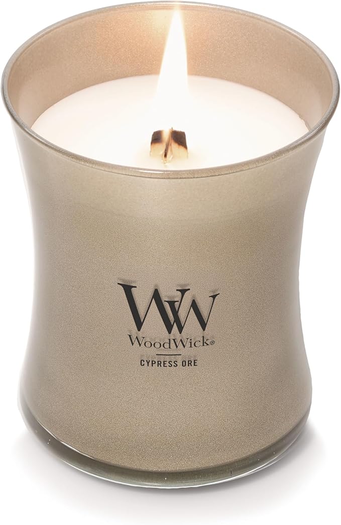 WoodWick Cypress Ore WoodWick Precious Metals Collection, 9.7 oz