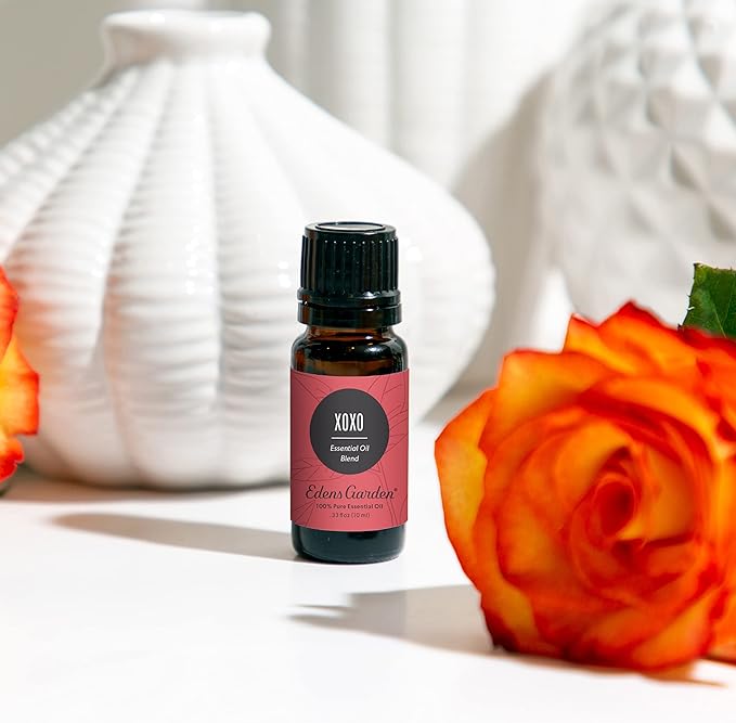 Edens Garden XOXO Essential Oil Blend- 100% Pure Premium Grade, Undiluted, Natural, Therapeutic, Aromatherapy, The Best for Diffusing, Skin, Candle, Humidifiers 10 ml (.33 fl oz)