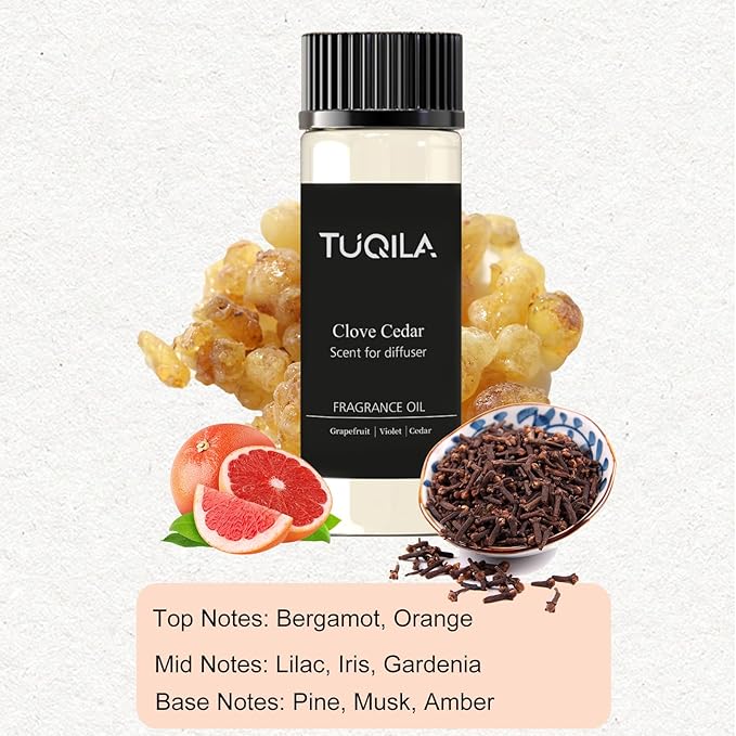 Hotel Luxury Essential Oil Set 3x20mL– Scent Aromatherapy Oils for Diffusers – My Way, Cinnamon pple, Clove Cedar Scents – Waterless Idea for Home, Car, Hotel & Office – Long Lasting Fragrance