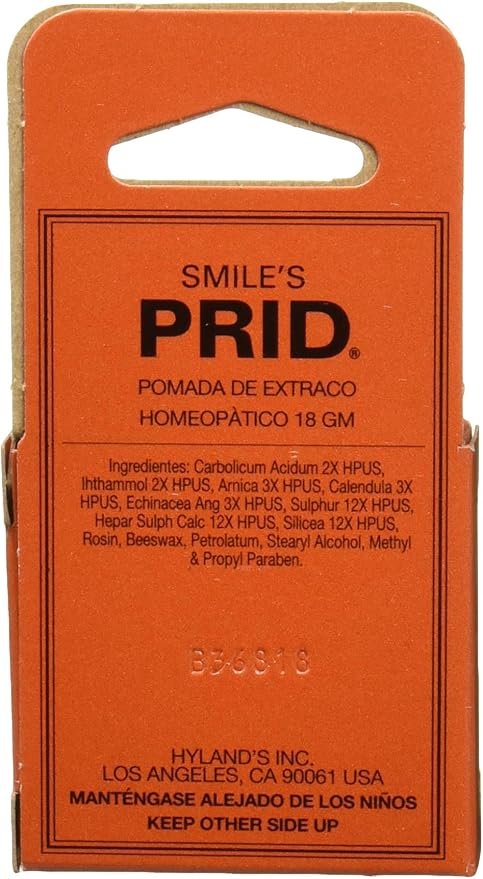 Hyland's Homeopathic Pride Drawing Salve, 18 Gram - Pack of 2.