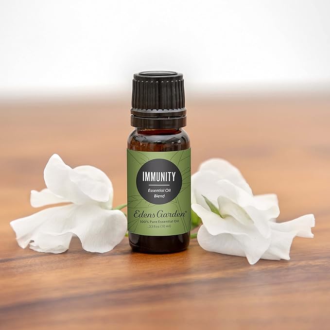 Edens Garden Immunity Essential Oil Blend- 100% Pure Premium Grade, Undiluted, Natural, Therapeutic, Aromatherapy, The Best for Skin, Laundry, Humidifiers 30 ml (1 fl oz)