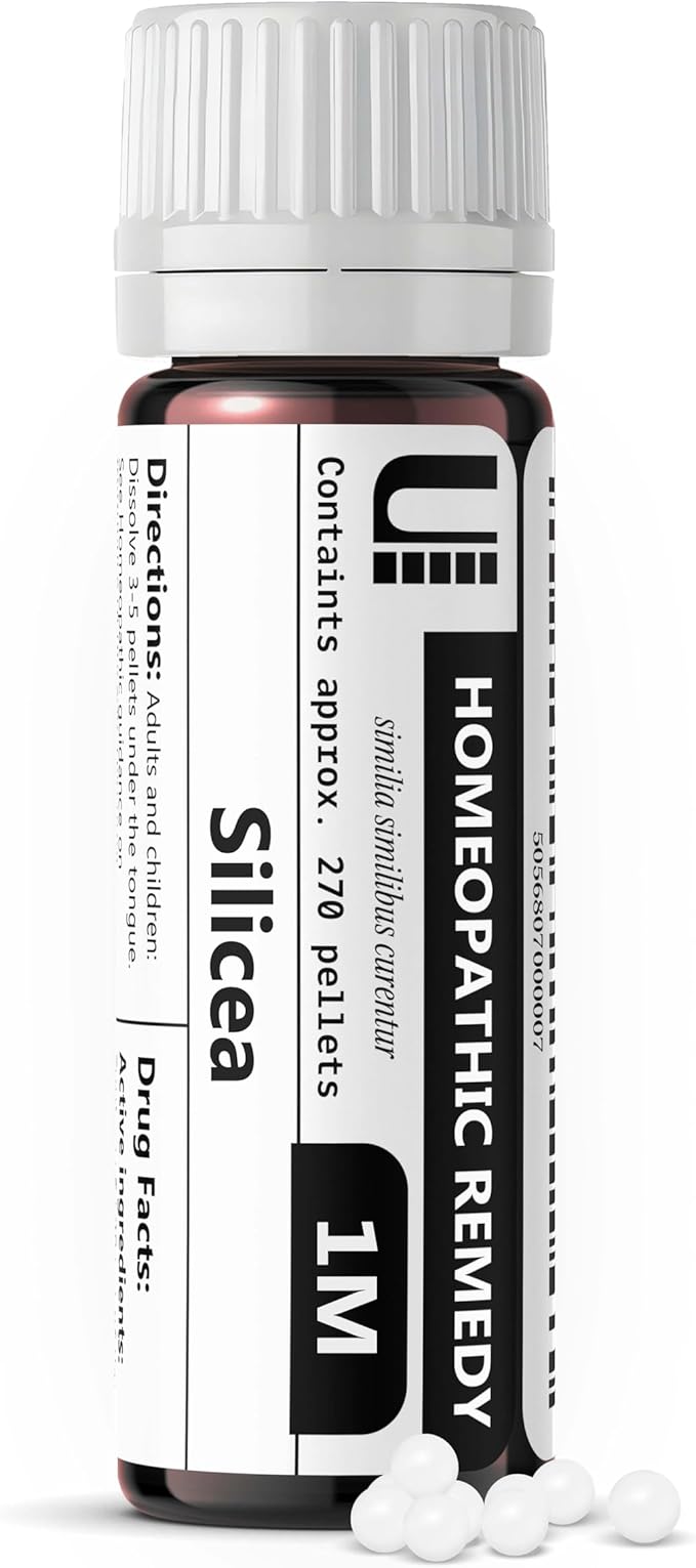 Silicea 1M Homeopathic Remedy, 270 Pellets