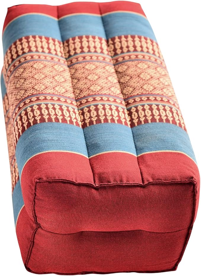 Zafuko Yoga & Meditation Cushion - Organic Water-Resistant Kapok Filling, Meditation Cushion, Soft Yoga Prop