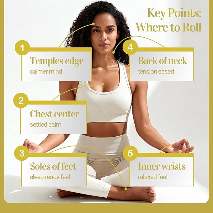 BodyJ4You Lemon Essential Oil Roll On - Pure 100% USDA Organic MCT Coconut Oil - Natural Yellow Jade Stone Roller - Uplift Aroma Wrist Neck Cuticle Breathwork - Amber Glass Bottle Rollerball (10ml)