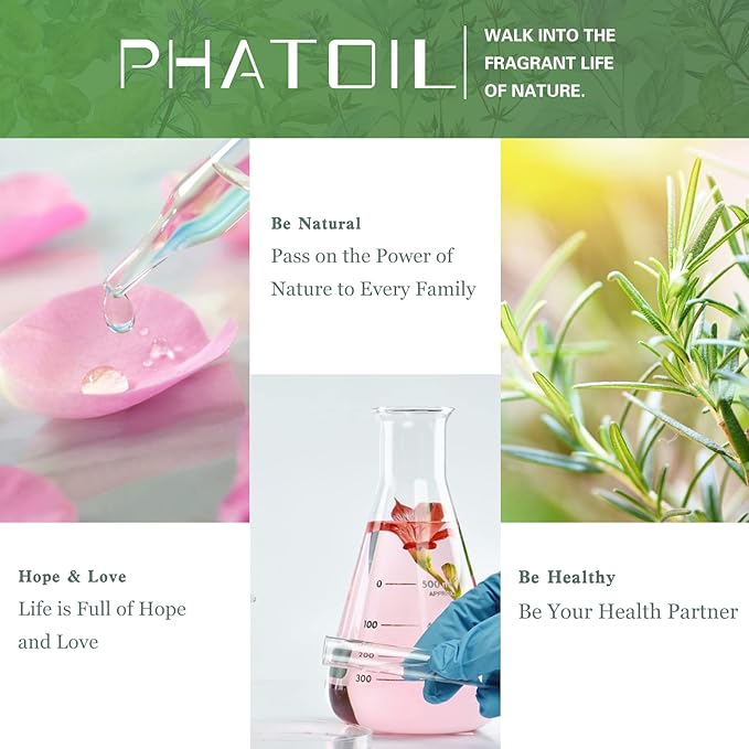 PHATOIL 3.38FL.Oz Lemon Essential Oil, for Aromatherapy Diffusers, Humidifiers, Great for DIY Candle and Soap Making, Gift for Friend