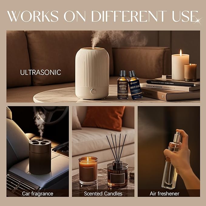 HotelDiffuser Oil, Fragrance Oil, Inspired by Ritz-C. 3.38 Fl Oz | 100 mL, Essential Oil for Waterless Diffuser