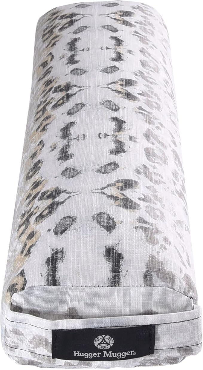 Hugger Mugger Pranayama Yoga Bolster - Very Firm, use Under Length of Spine for Deeper Breathing or Under Ankles, Handmade in The USA