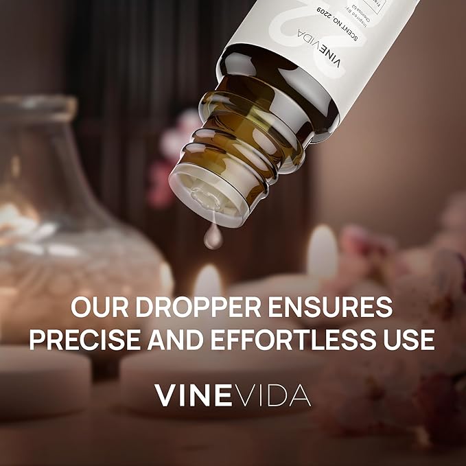 VINEVIDA Scent NO. 1317 Fragrance Oil - 10mL - Inspired by: Figue 15 Fragrance Oil for Candle Making - Made in USA Candle Scents Scents for Soap Making
