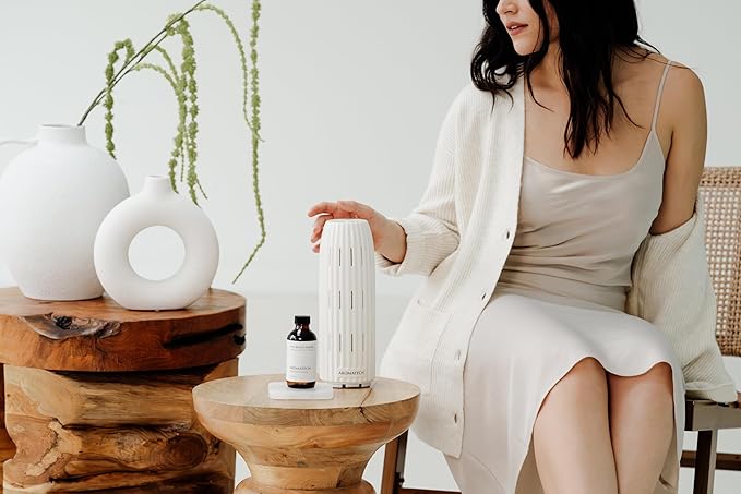 AromaTech The Beach House Premium Aroma Oil – Transportive Home Fragrance with Notes of Salted Bergamot, Sandalwood & Coconut Milk for Scent Diffusers, Cold-Air and UltraSonic Scent Machines – 60 mL