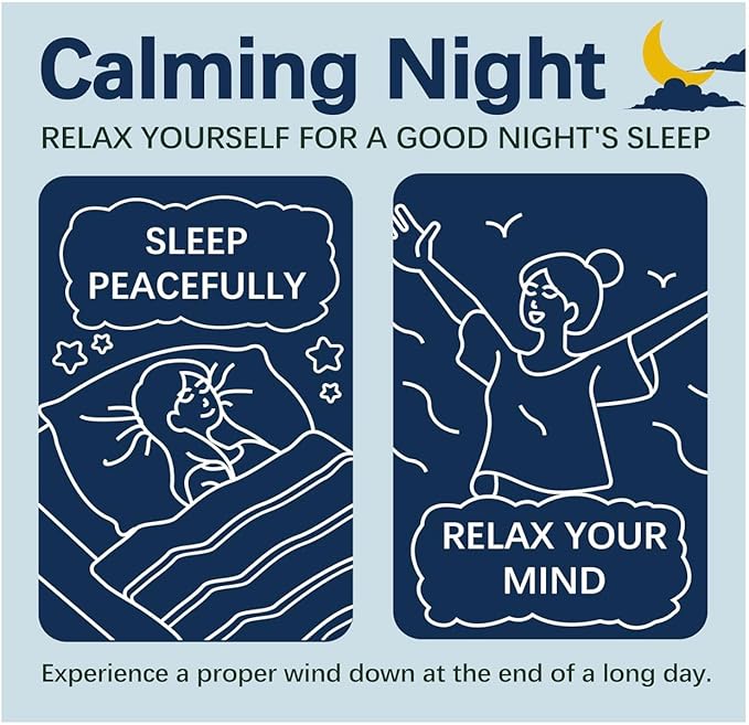 HerbLight Nighty Night Extra Tea – Valerian Root, Chamomile & Lavender Sleep Blend. Extra Strength Caffeine-Free Herbal Tea for Deep Night-Time Rest, 2 Pack (Total 30 Bags)