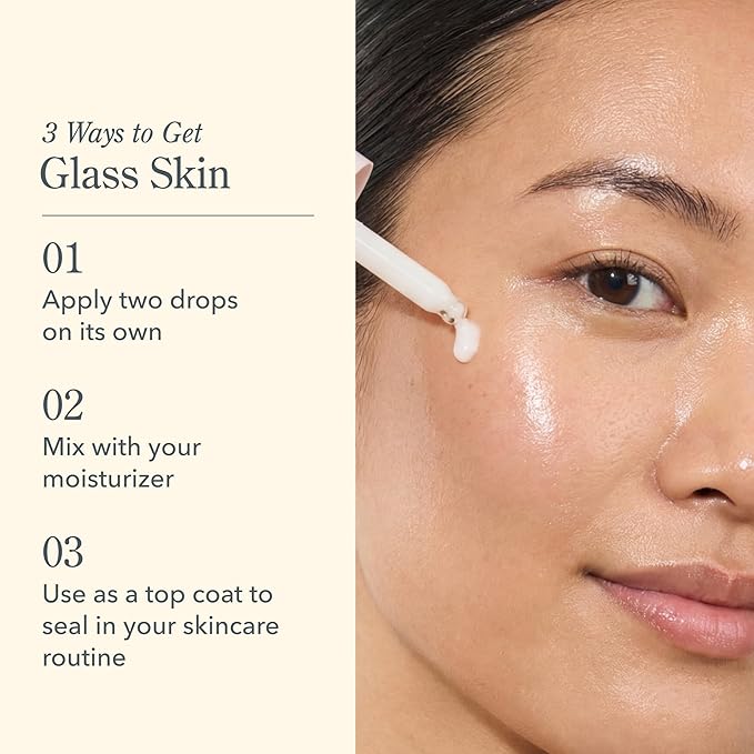 Beekman 1802 Oh! Mega Milky Facial Oil – Hydrating Vitamin C & Niacinamide Serum – Repairs Skin Barrier & Reduces Dark Spots – Fragrance Free, Sensitive Skin Safe – Packaging May Vary – 0.5 Fl Oz