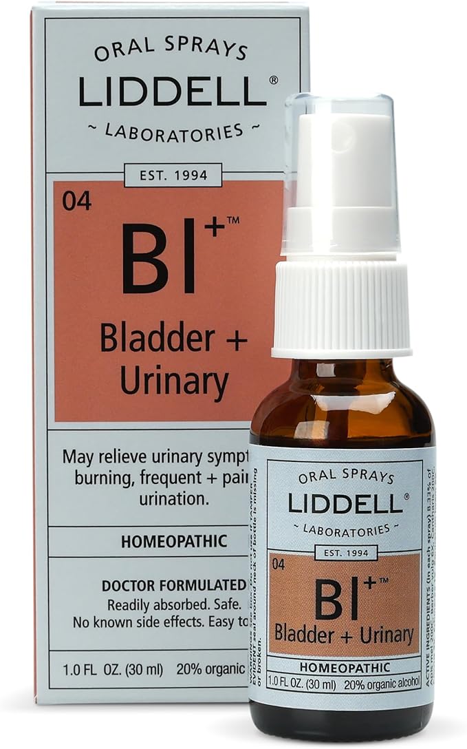 Liddell Homeopathic Bladder and Urinary Spray, 1 Fluid Ounce