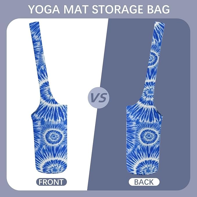 Aiyoolee Portable Yoga Mat Carrier Single Shoulder Bag with Pocket Spacious for Yoga Gym Fitness Travel