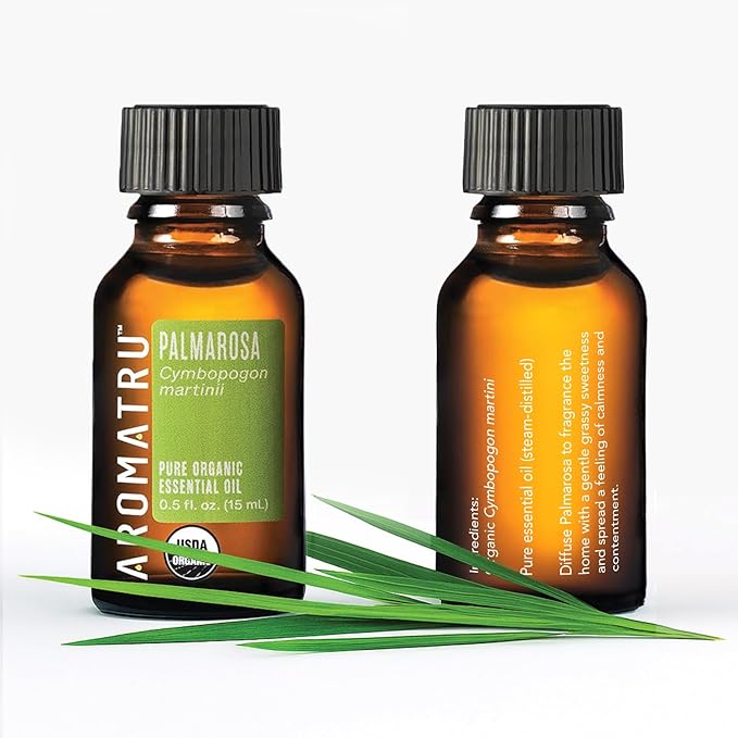 Comfort Essential Oil Kit – True Lavender, Palmarosa, Sweet Orange, and Ho Wood – Organic & Wildcrafted – ISO Certified – No Synthetic Fillers – Ethically Sourced