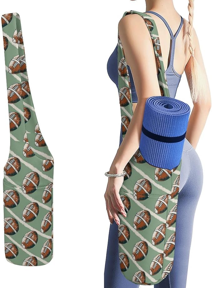 KKdskkds Fantasy Evil EyesYoga Mat Bag Large Opening Long Tote Yoga Mat with Pocket Fit Most Size Mats