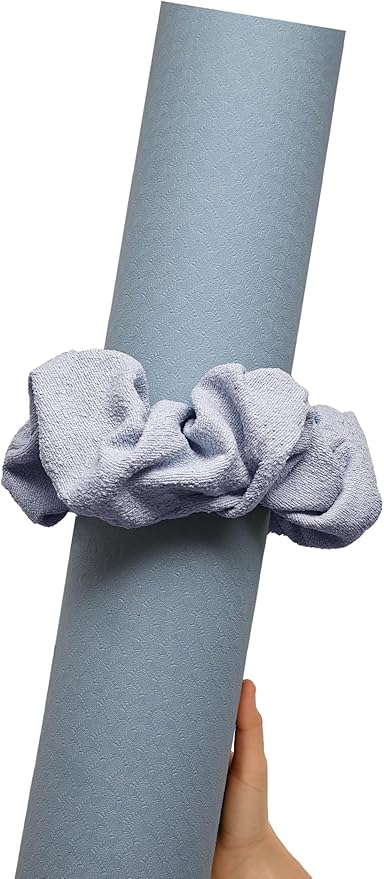 Mirmire Yoga Mat Scrunchie - Holds Your Yoga Mat in Style - Durable & Elasticity Fabric - Fits All Standard Yoga Mats (mat not included)