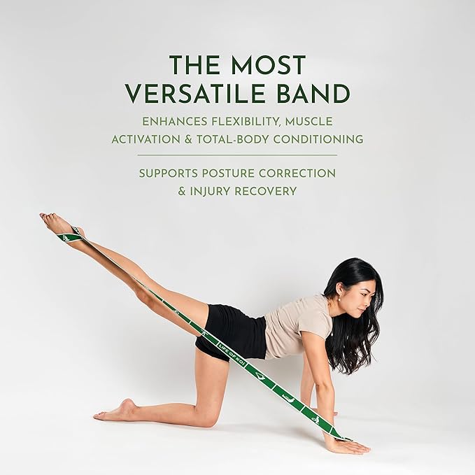 LIFE OF KOI Stretching Strap Set of 3, Stretch Straps with Loops for Yoga, Pilates, Dance, Physical Therapy, 3 Resistance Bands, Stretch Bands for Exercise, Flexibility, Yoga Straps for Stretching