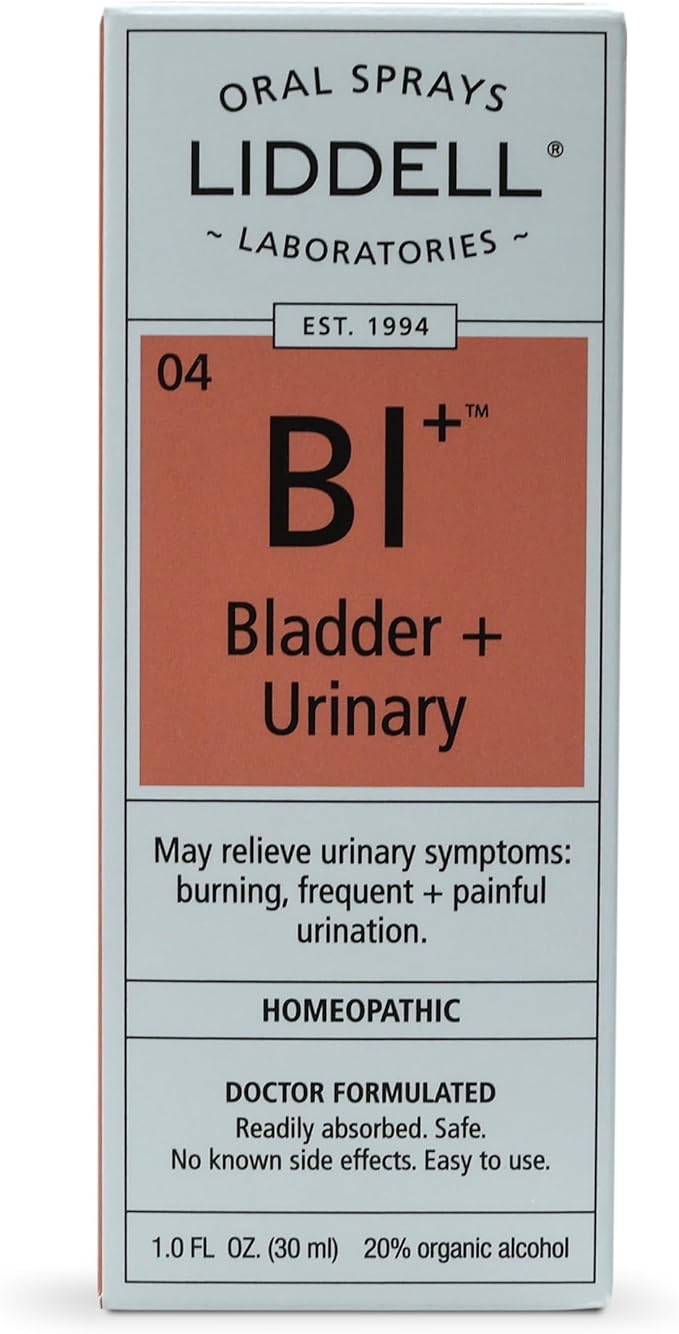 Liddell Homeopathic Bladder and Urinary Spray, 1 Fluid Ounce