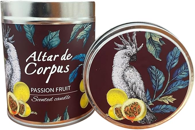14 Oz Strong Scented Candles Long Lasting – Passion Fruit Candle - High End Luxury Candles for Home - Cute Candles for Women - Soy Wax Premium Blend - Decorative Candle for Men Gifts