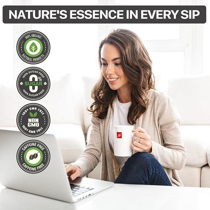 EssiacTea Bags, 30 Count Wellness Blend Herbal Tea for Cleansing, 100% Natural Ingredients, Caffeine Free, No Additives, Non-GMO (1 Bag (30PCS))