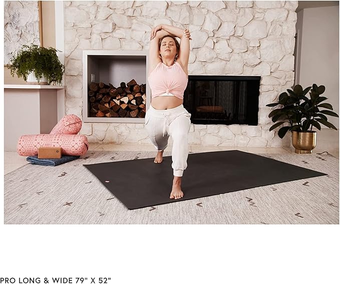 Manduka PRO Yoga Mat - 6mm | Lifetime Durability | Hygienic Construction | Premium Studio Quality | Teacher Approved