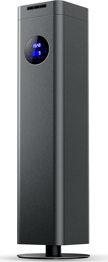 1500ml Scent Air Machine for Home, 4000 sq. ft Coverage Waterless Diffuser Essential Oil Diffuser Hotel Scent Diffuser Cold Air Nebulizer for Large Room Hotel Office (Titanium Gray)