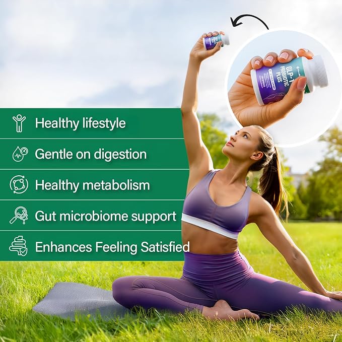 120 Probiotic Capsules - 900 Million AFU of Akkermansia, Clostridium, Bifidobacterium. Added Prebiotic Chicory and Green Tea Exact. Gluten Free - Vegan - Non GMO.