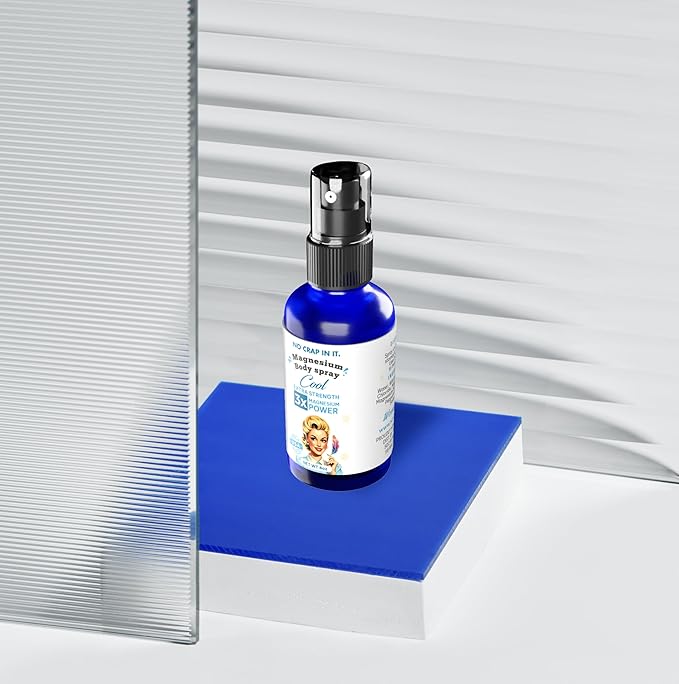 No Crap In It Magnesium Spray, Triple Action!- Your Way to Wellness | Immediate Relief with Our Unique Magnesium Glycinate, Citrate, Chloride Blend Spray (Cool)