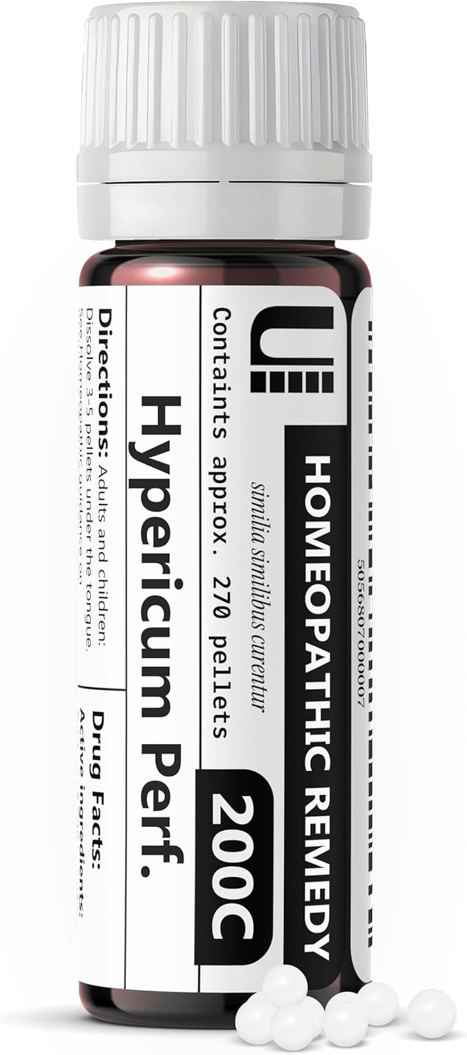 Hypericum Perforatum 200C Homeopathic Remedy, 270 Pellets