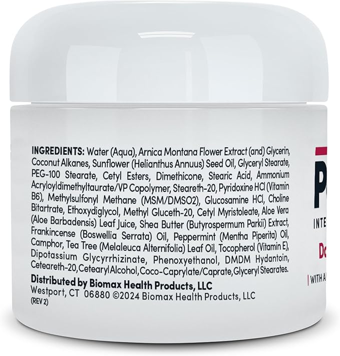 Penetrex Joint & Muscle Therapy - Soothing Muscle Rub for Back, Neck, Hands, Feet - Premium Whole Body Rub with Arnica, Vitamin B6 MSM & Boswellia - Non-Greasy 2oz Cream