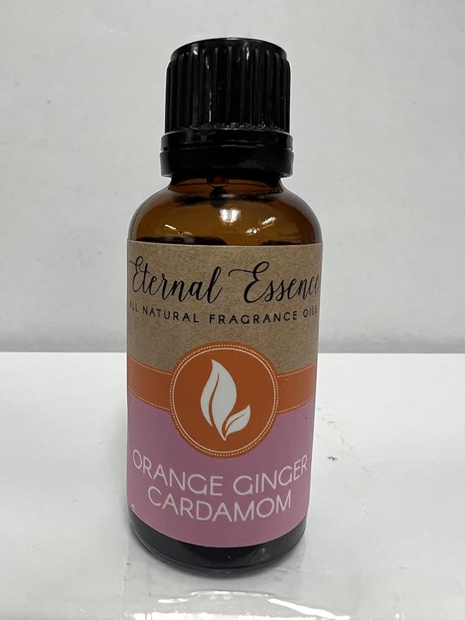 Eternal Essence Oils Orange Ginger Cardamom 30ml All Natural Fragrance Oil - for Candle, Soap Making, Aromatherapy, Diffusers, Home Care, & Humidifiers