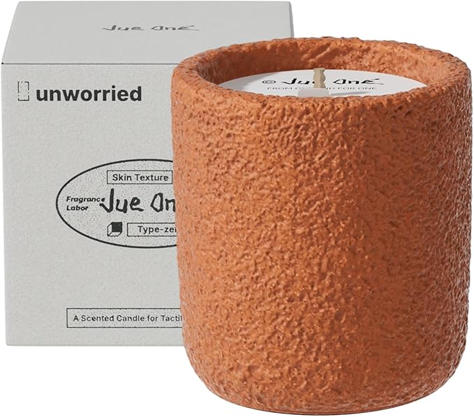 Scented Candles for Home, Natural Soy Wax Candle Gift Set, Non-Toxic Cement Jar Candles, Luxury Aromatherapy for Stress Relief, Highly Scented, Gifts for Women and Men, Cedar Aura