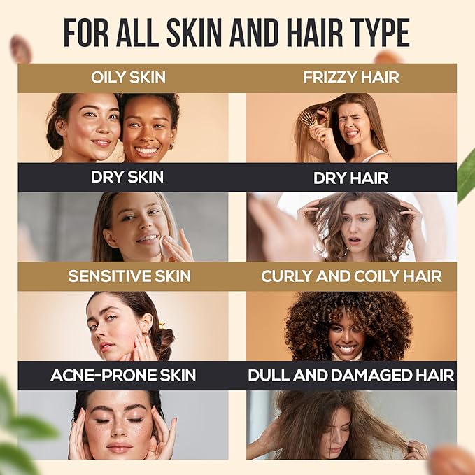 Natural Riches Organic Argan Oil of Morocco 16oz Penetrating Hair oil Deep Moisturizing Serum for Dry, Damaged & Coarse Hair pure Moroccanoil Cold Pressed for Hair, Face and Body