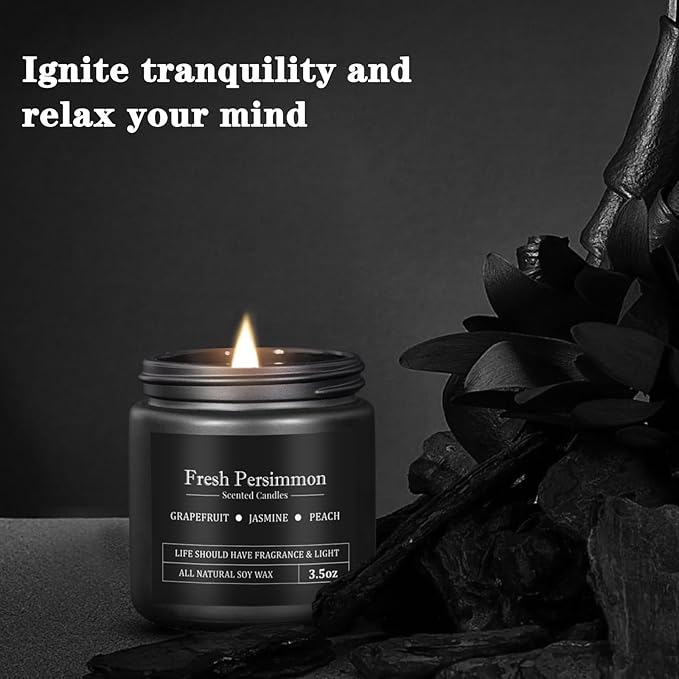 10 Pack Scented Candles for Men, Soy Wax Masculine Candle Gift Set, Aromatherapy Candles for Home, Gifts for Him, Boyfriend, Christmas