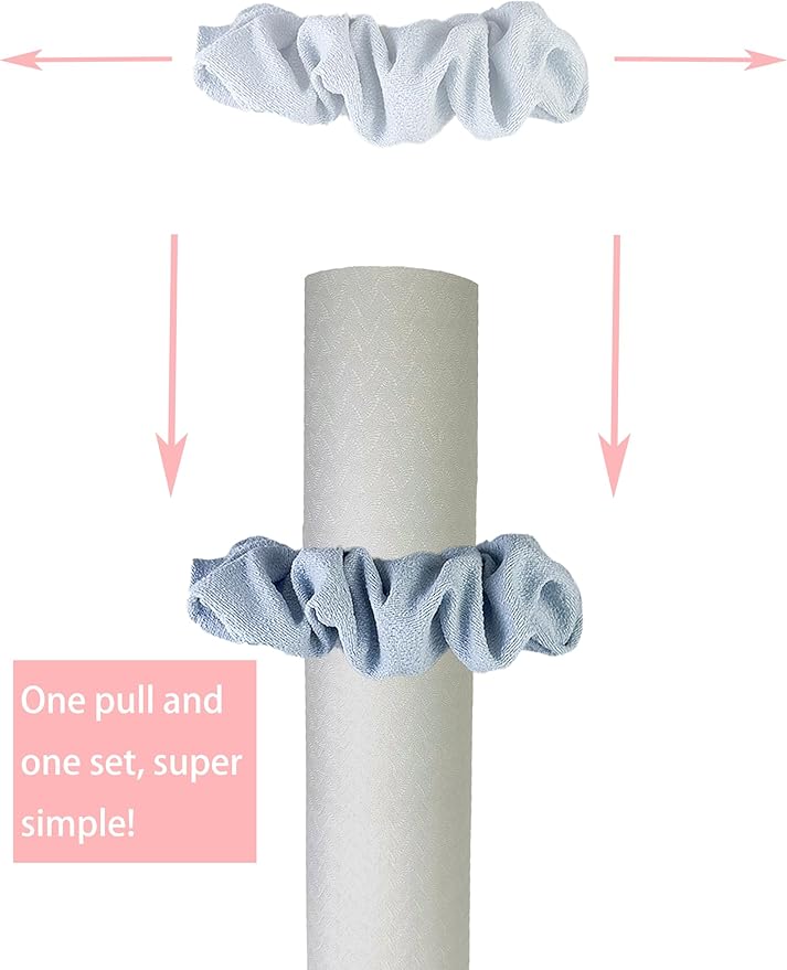 Zawuodar Yoga Mat Scrunchie - Yoga Mat Strap Band - Fits All Standard Yoga Mats (Not Suitable for Overly Thick Mats)