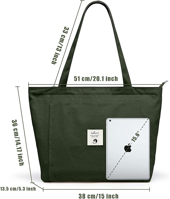 WLLWOO WLLWOO Yoga Bags for Women with Yoga Mats Bags Carrier Carryall Canvas Tote for Pilates Shoulder for Travel Office Beach Workout