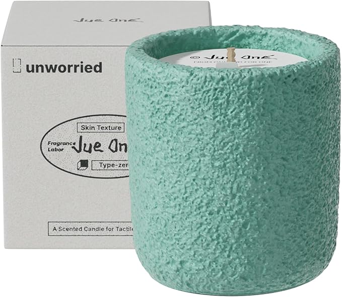 Scented Candles for Home, Soy Wax Candle Gift, Non-Toxic Cement Jar Candles, Luxury Aromatherapy for Stress Relief, Housewarming Gifts, Highly Scented, Home Décor, Lemongrass and Eucalyptus