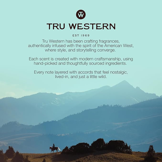 Yellowstone Scented Jar Candle by Tru Western, 8 oz - Pinecrest Ridge