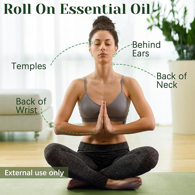 Tea Tree Oil Roll On - 100% Pure Tea Tree Essential Oil for Skin - Premium Quality Aromatherapy Oil