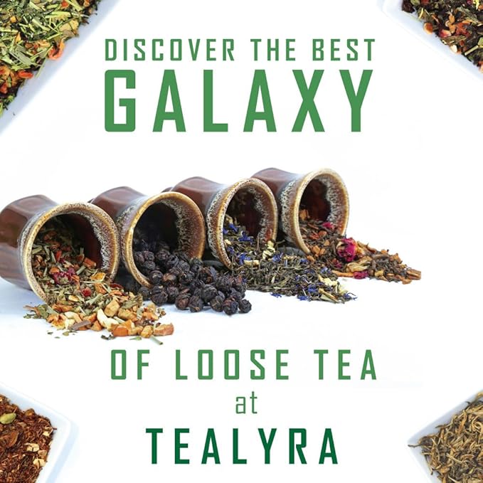 Tealyra - Strawberry Guava Jam - Apple - Lemongrass - Fruity Herbal Loose Leaf Tea - Hot and Iced Drink - Vitamins and Antioxidants Rich - Caffeine Free - All Natural - 112g (4-ounce)